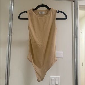 Babaton Beige Bodysuit